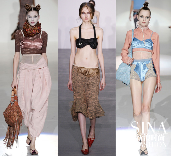 秀場中的內(nèi)衣外穿