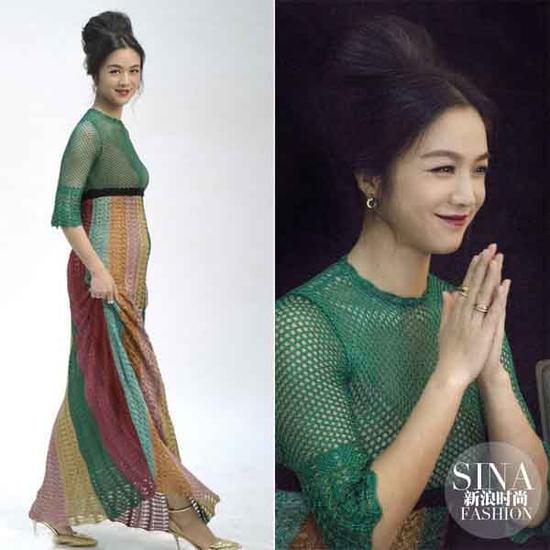 顏值還是完美滴，只是那裙子是個(gè)什么鬼