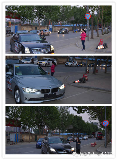 七點(diǎn)二十左右，43輛車分批駛?cè)電W斯卡汽車影院并領(lǐng)取電影票。