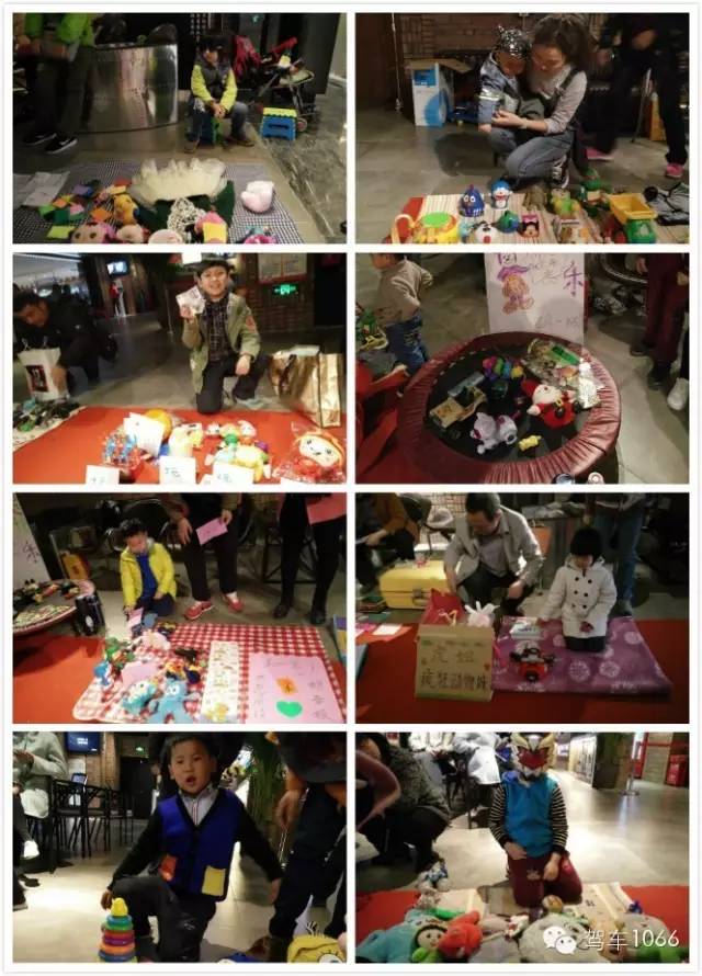 場面熱鬧非凡，小朋友們紛紛拿出自己的看家本領(lǐng)，來推銷自己的商品