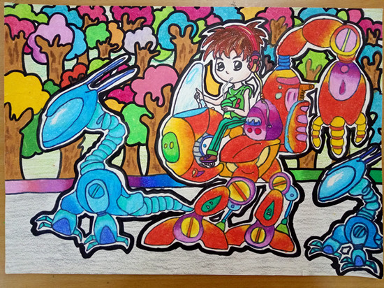 韓恩源《智能行走觀光機(jī)器人》輔導(dǎo)教師：時(shí)尹航（工一?。? oldsrc=