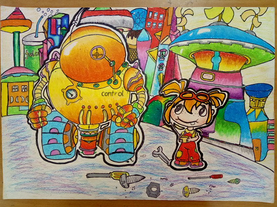 李培瑤《我的智能伙伴》輔導(dǎo)教師：時(shí)尹航（工一?。? oldsrc=