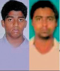 輪奸女記者一案中的兩名主要嫌疑犯。