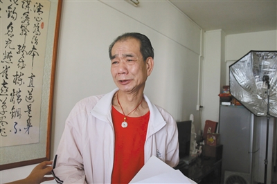 嫖娼事件后，區(qū)少坤向記者訴說委屈，他說：“這是一個圈套”。李根 攝