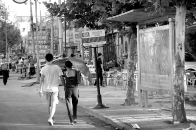 事發(fā)地點(diǎn)已被清理干凈。京華時(shí)報(bào)記者趙思衡攝