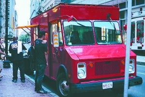 “無二烤肉”營業(yè)現(xiàn)場(chǎng)。