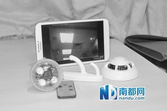 香港民建聯(lián)從市面購買到的偷拍儀器。