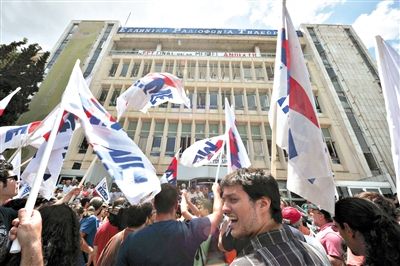 被責(zé)浪費納稅人錢 希臘國家臺停播