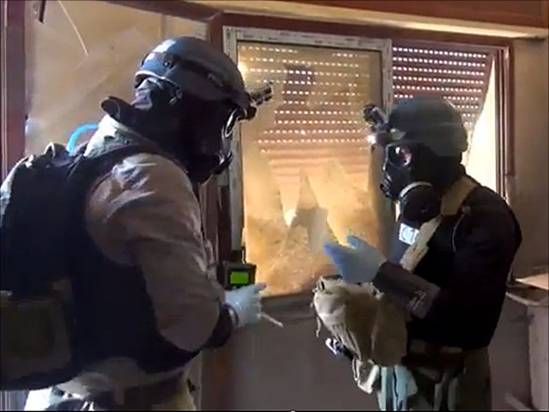 　敘利亞將遵守協(xié)議將剩余的化學武器于4月13日前運往拉塔基亞港。