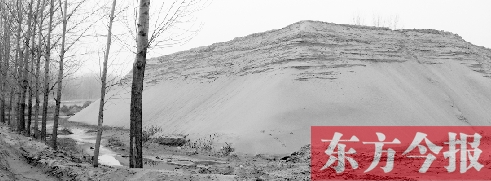 蔣西昌開設(shè)的砂場經(jīng)營多年，但至今未遭到過處罰