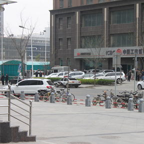 邯鄲運(yùn)鈔車命案現(xiàn)場(chǎng)