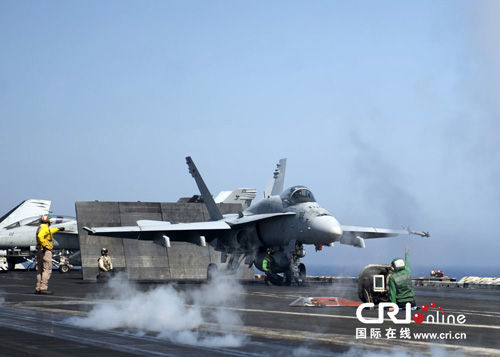 美國國防部長哈格爾27日接受英國廣播公司采訪時(shí)表示,如果奧巴馬下令就化武攻擊事件對(duì)敘利亞發(fā)動(dòng)軍事打擊,美軍已做好了立刻行動(dòng)的準(zhǔn)備。 圖片來源:Lyle Wilkie/CFP