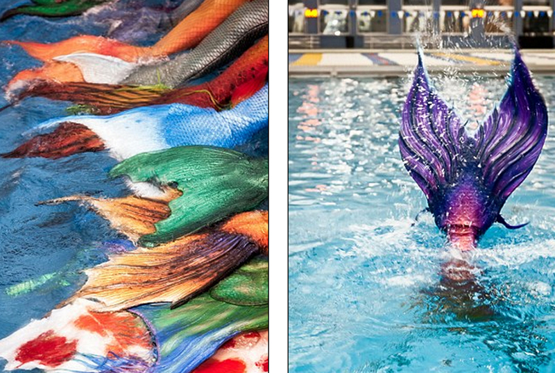 美國(guó)舉辦美人魚(yú)大會(huì) 超300名"人魚(yú)"盛裝參加