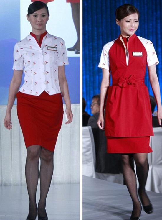 國泰航空公司(Cathay Pacific)空姐制服 國泰航空公司(Cathay Pacific)空姐制服