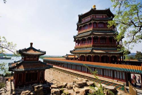 北方的皇家園林象征著盛世的繁華。