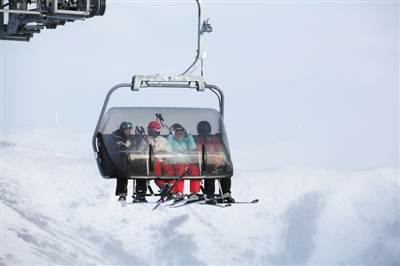 云頂樂(lè)園的高速纜車(chē)。