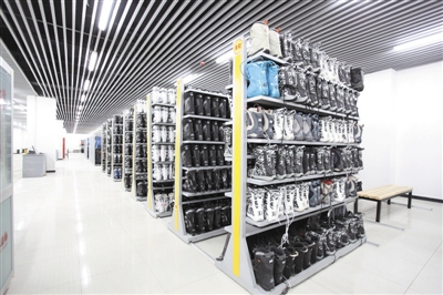 云頂大酒店內(nèi)的雪具大廳。