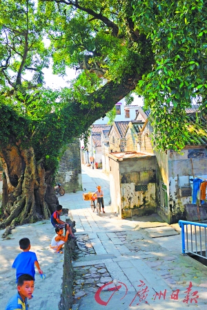 古鶴村的村落風貌保存完好,猶如一處“世外桃源 ”。