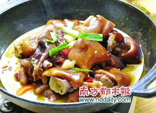 臘豬腳跟鹵豬手、南乳豬手味道是完全不同的