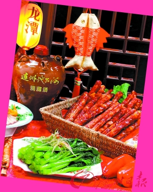 連州菜心、臘味飄香。