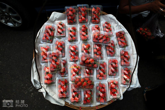 緬甸，繽紛的街邊平民小吃