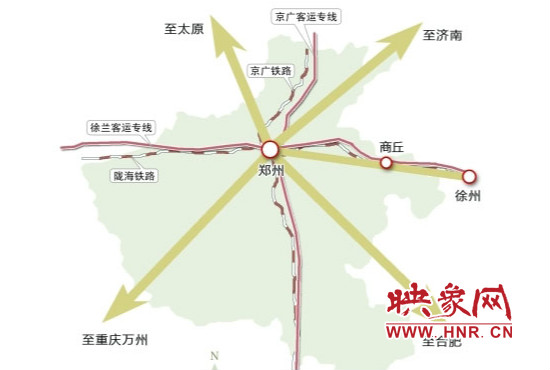 米字形鐵路網(wǎng)逐漸成型（圖片來源網(wǎng)絡(luò)）。