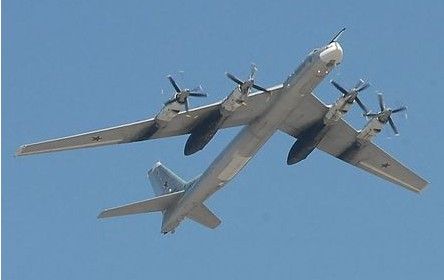 俄羅斯戰(zhàn)略轟炸機(jī)。（資料圖）