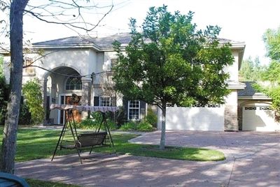 張曙光在美國(guó)的豪宅。資料圖片