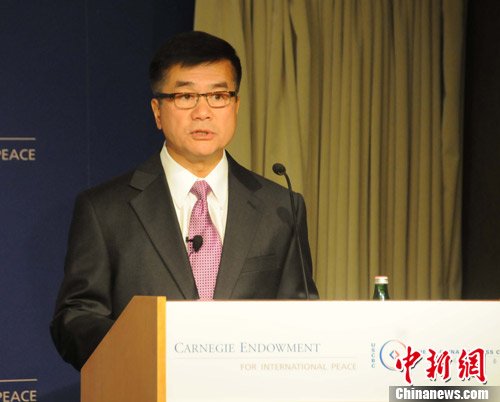 資料圖：美國駐華大使駱家輝。中新社發(fā) 德永健 攝