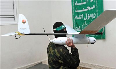 無(wú)人機(jī)：哈馬斯自制，在以領(lǐng)土上偵察時(shí)被擊落。