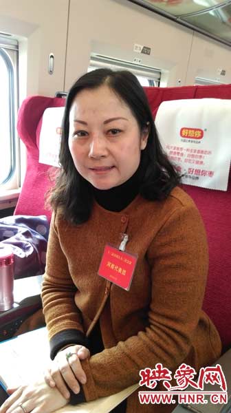 作為全國人大代表，王馨最關(guān)心的就是農(nóng)民工權(quán)益的保護(hù)問題。