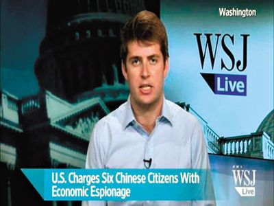 美國電視臺對這起訴訟的新聞報道截圖。