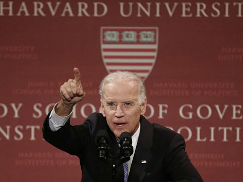 美國副總統(tǒng)拜登。資料圖