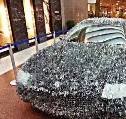 驚！車主用玻璃渣改裝瑪莎拉蒂