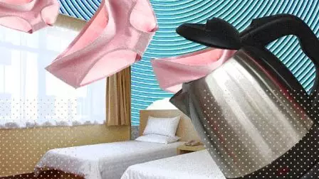 太惡心！女游客竟用酒店燒水壺煮自己的臟內(nèi)褲