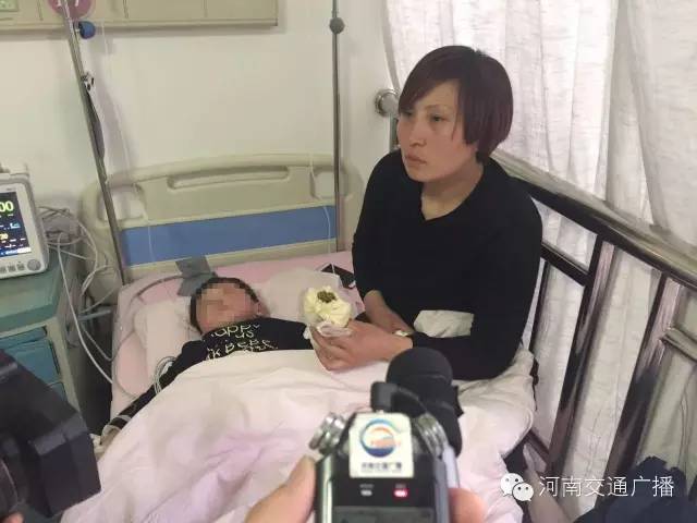 小浩天的母親通過河南交通廣播向所有幫助他們的人表達(dá)了感謝！