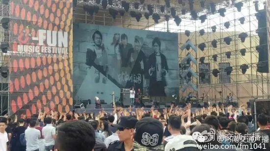 河南交通廣播主持人佳音、彎彎、朱浩都登上了優(yōu)放舞臺(tái)，優(yōu)放，交廣在這里！