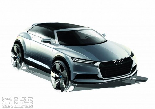 奧迪Audi Crosslane Coupe概念車 奧迪Audi Crosslane Coupe概念車