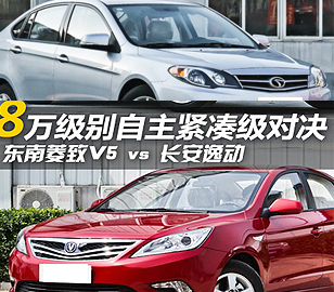 8萬元級自主對決！菱致V5對比長安逸動