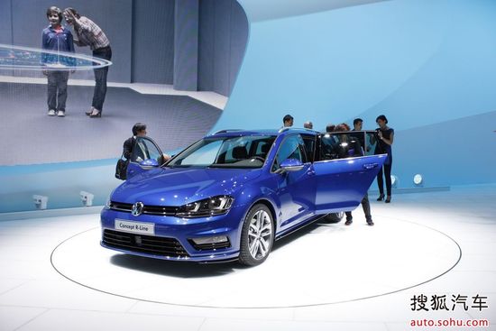 全新一代高爾夫R亮相日內瓦 全新一代高爾夫R亮相日內瓦