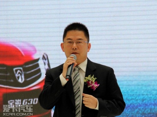 上汽通用五菱總經(jīng)理助理、銷售公司總經(jīng)理 楊杰