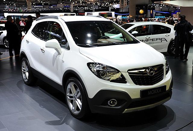 歐寶Mokka海外版車型實拍 歐寶Mokka海外版車型實拍