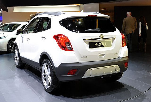 歐寶Mokka海外版車型實拍 歐寶Mokka海外版車型實拍