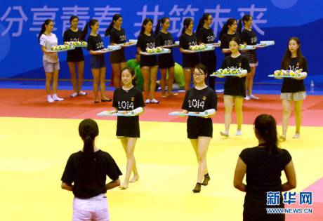 青奧會(huì)志愿者誓師大會(huì)