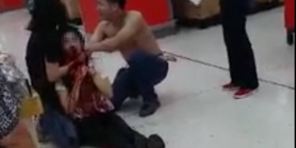 廣東：女店員舉報(bào)小偷慘遭割喉現(xiàn)場