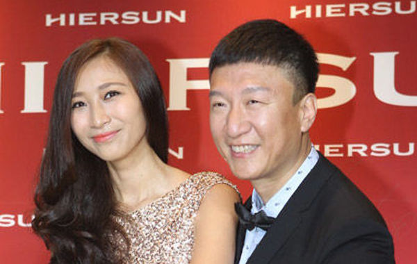 圖為孫紅雷、王駿迪夫婦。