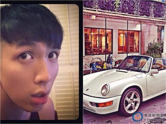 柯震東自己也擁有一輛法拉利跑車，但這次發(fā)生車禍并非他所駕駛，而出事后本人也沒做出說明。