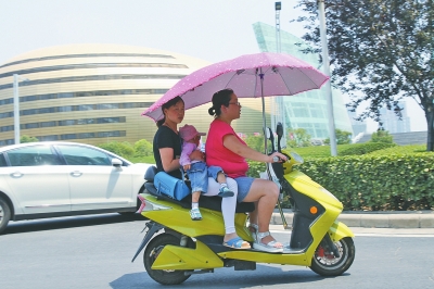 大暑時(shí)節(jié)，戶外更需防暑。