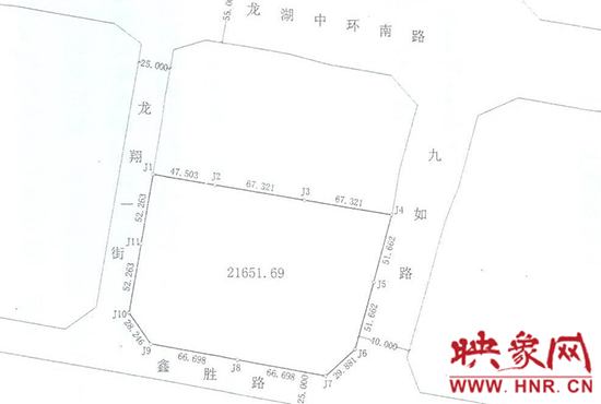 鄭政東出(2014)6號(hào)地塊位置。