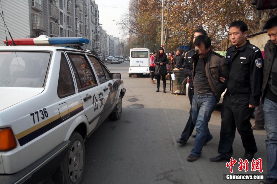 圖為抓獲犯罪嫌疑人（資料圖片）。